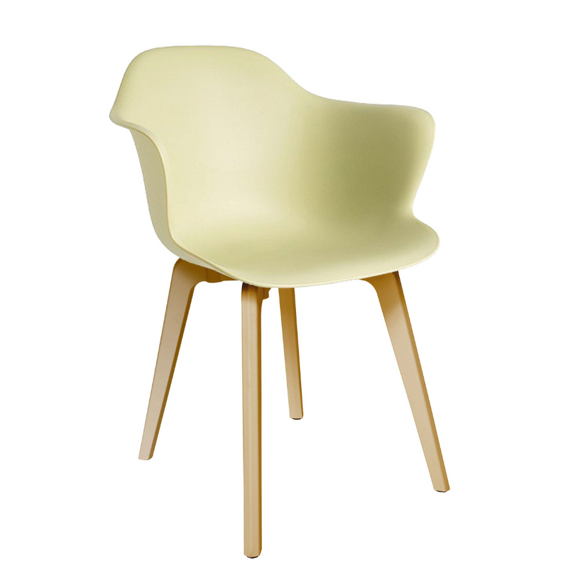 Silla Penguin pata madera set de 4