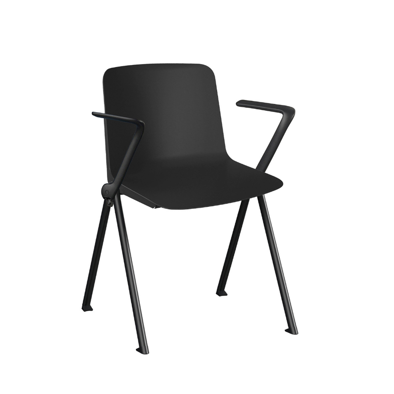 Silla Plus apilable con brazos