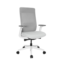 Silla Quo Ejecutiva Blanca tapizable en varios colores