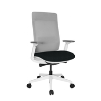 Silla Quo Ejecutiva Blanca tapizable en varios colores