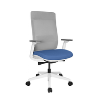 Silla Quo Ejecutiva Blanca tapizable en varios colores