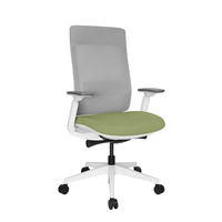 Silla Quo Ejecutiva Blanca tapizable en varios colores