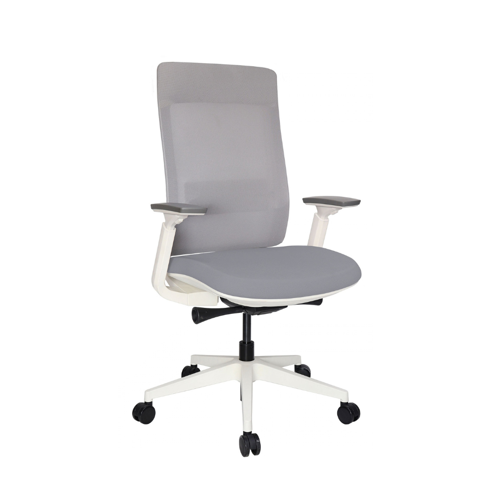 Silla Quo Ejecutiva Blanca tapizable en varios colores