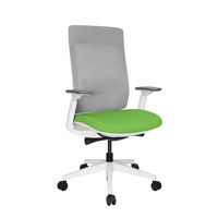 Silla Quo Ejecutiva Blanca tapizable en varios colores