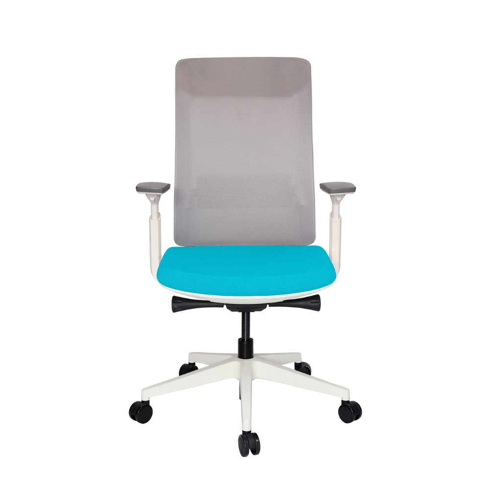 Silla Quo Ejecutiva Blanca tapizable en varios colores
