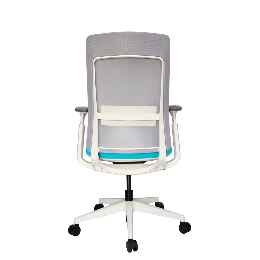 Silla Quo Ejecutiva Blanca tapizable en varios colores