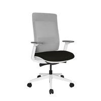 Silla Quo Ejecutiva Blanca tapizable en varios colores