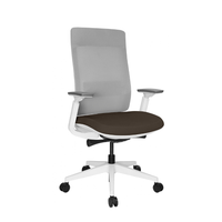 Silla Quo Ejecutiva Blanca tapizable en varios colores