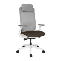 Silla Quo Ejecutiva Blanca Cabecera tapizable en varios colores