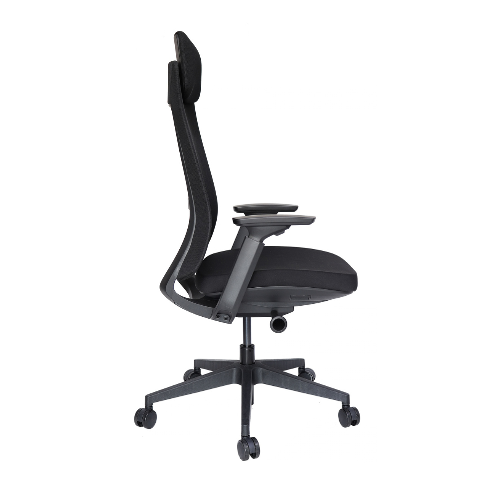 Silla Quo Ejecutiva Negro Cabecera