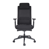 Silla Quo Ejecutiva Negro Cabecera