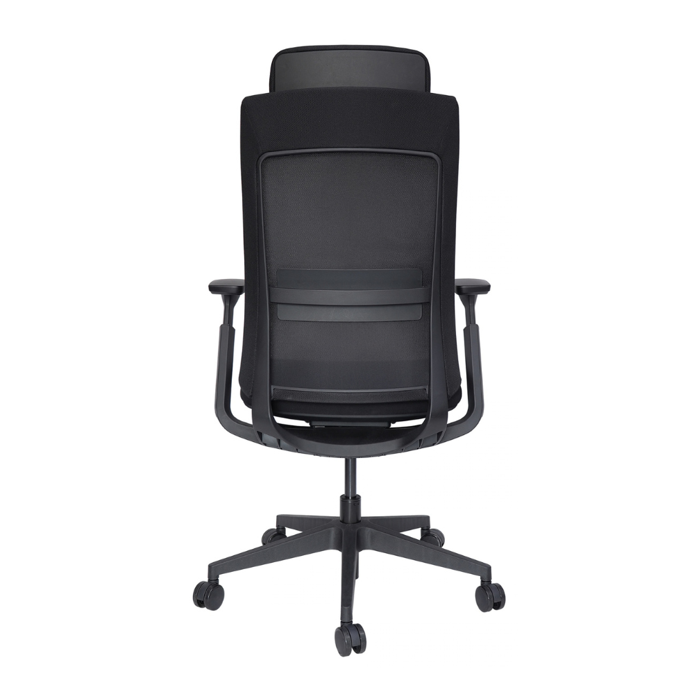 Silla Quo Ejecutiva Negro Cabecera