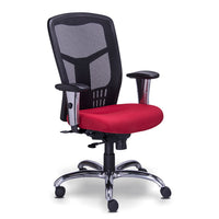 Sillon Ejecutivo En Malla Tapizado en Tela