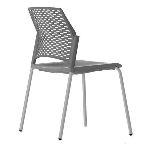Silla de visita Rewind estructura color Gris o Negro