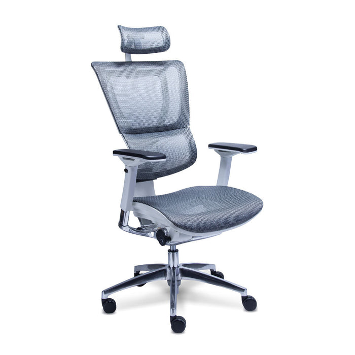 Silla staff estructura blanca red nylon con cabecera