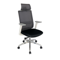 Silla Ejecutiva Soho Blanca tapizable en varios colores
