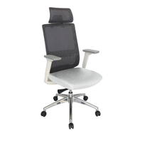 Silla Ejecutiva Soho Blanca tapizable en varios colores