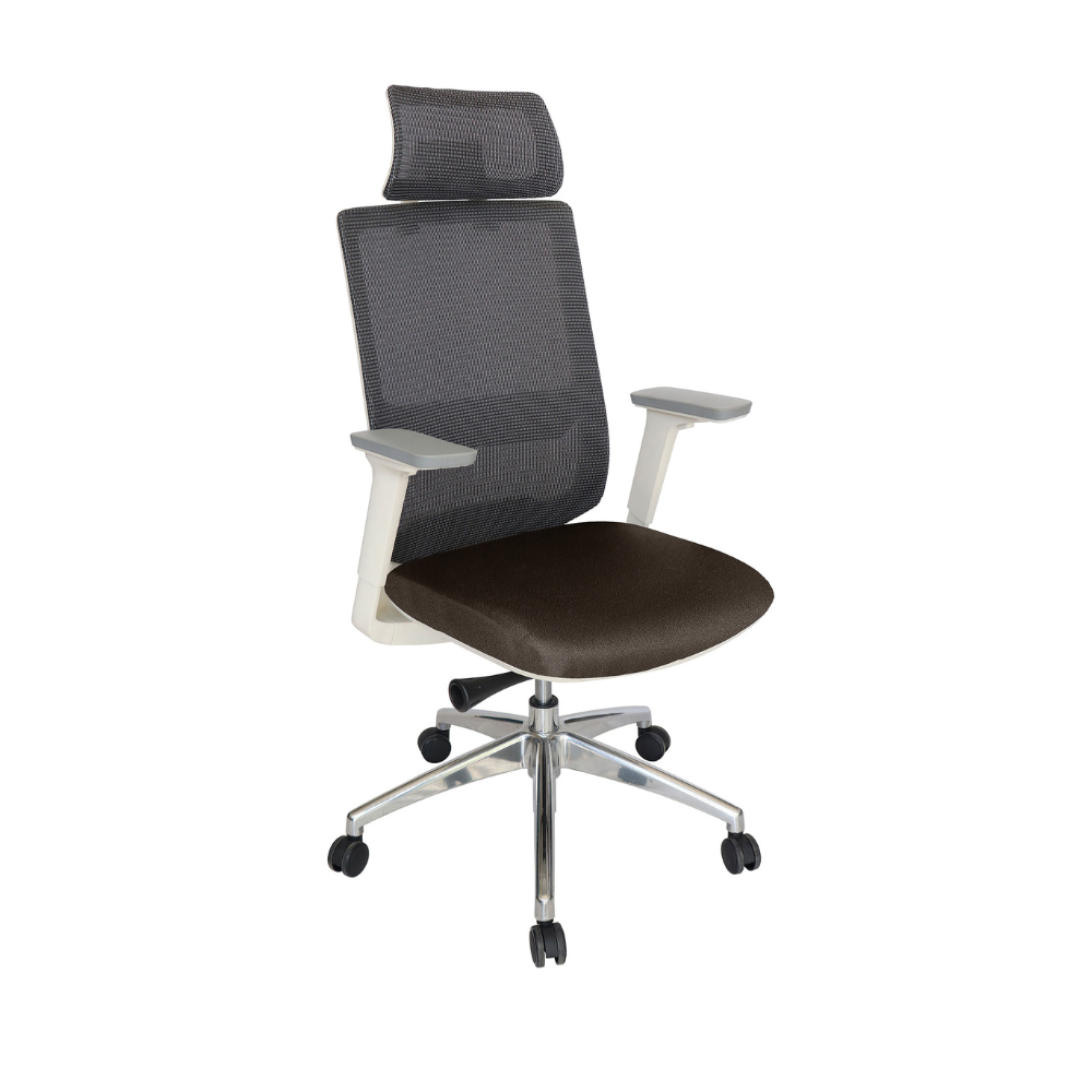 Silla Ejecutiva Soho Blanca tapizable en varios colores
