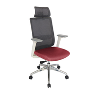 Silla Ejecutiva Soho Blanca tapizable en varios colores