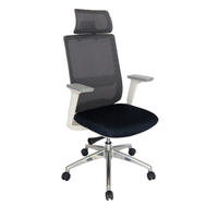 Silla Ejecutiva Soho Blanca tapizable en varios colores