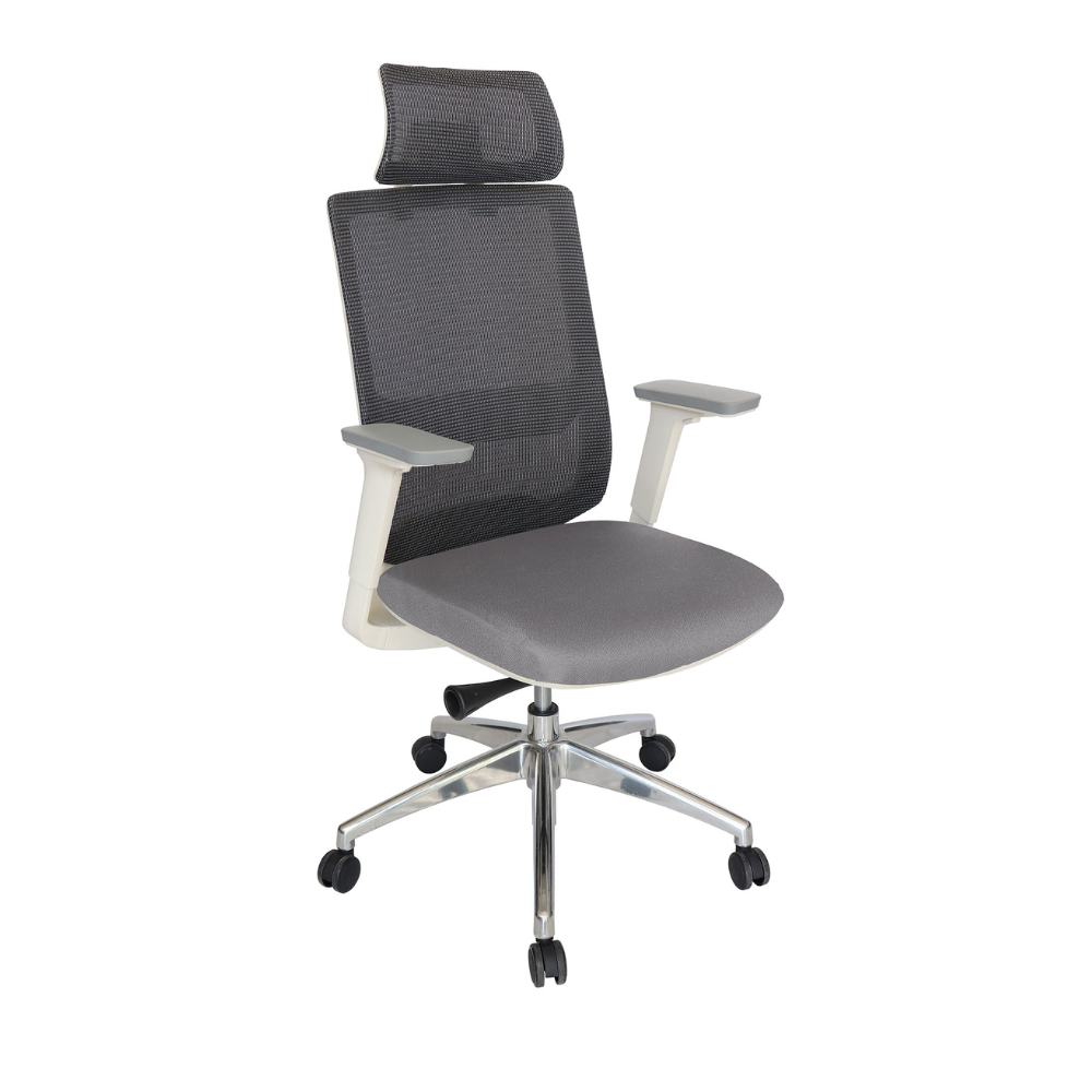 Silla Ejecutiva Soho Blanca tapizable en varios colores