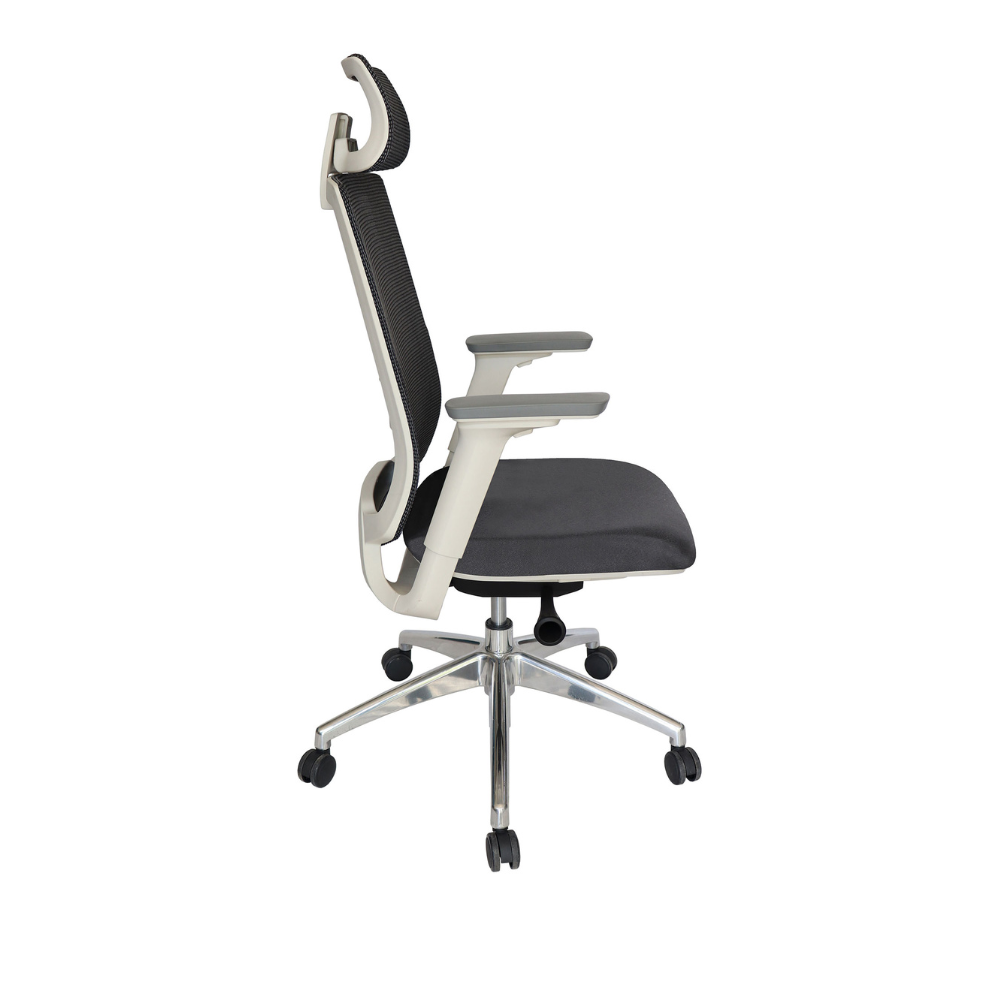 Silla Ejecutiva Soho Blanca tapizable en varios colores