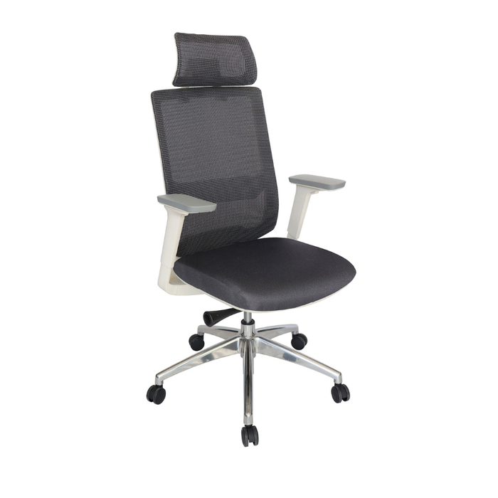 Silla Ejecutiva Soho Blanca tapizable en varios colores