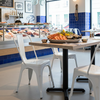 Silla Tolix negra o blanca