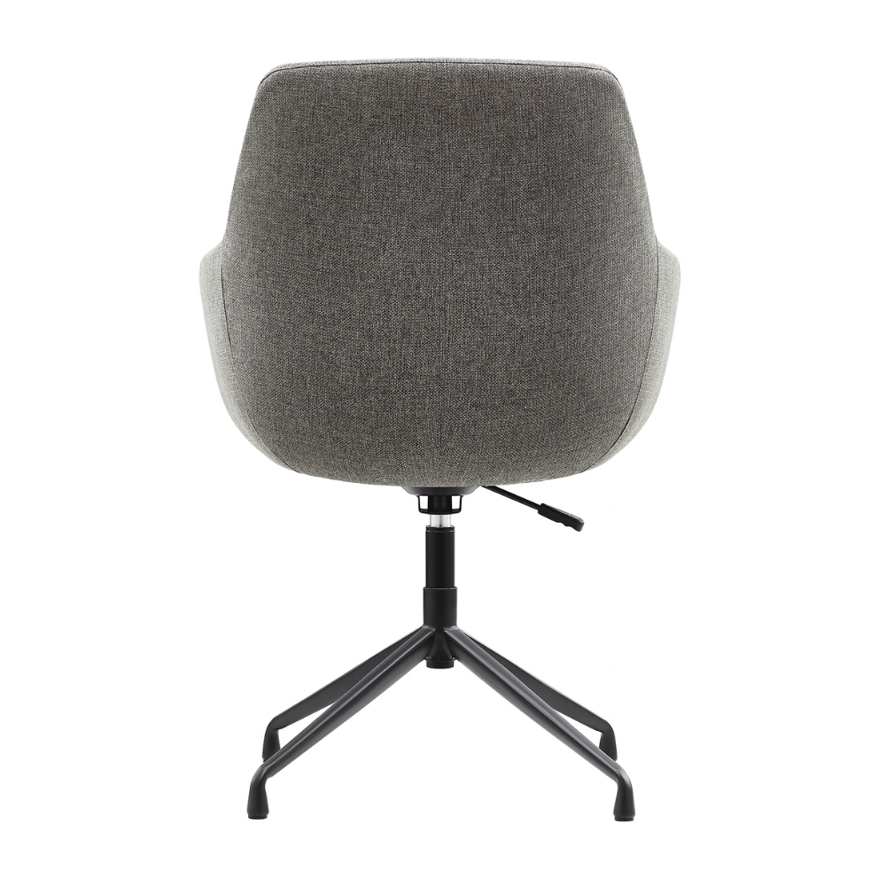 Silla Tripoli pata spider gris