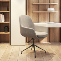 Silla Tripoli pata spider gris