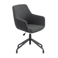 Silla Tripoli pata spider negro