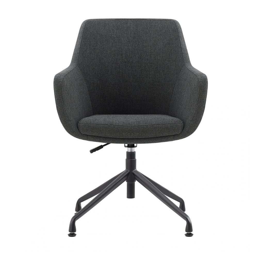 Silla Tripoli pata spider negro