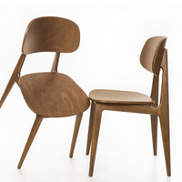 Silla Vigo madera de haya natural o nogal