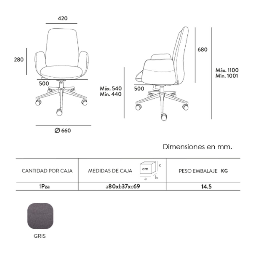 Silla Yodo Ejecutivo