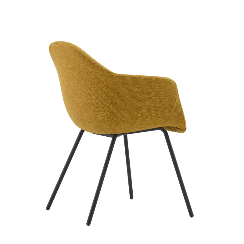 Sillón Alassia 4 patas negra