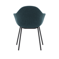 Sillón Julieta 4 patas negra