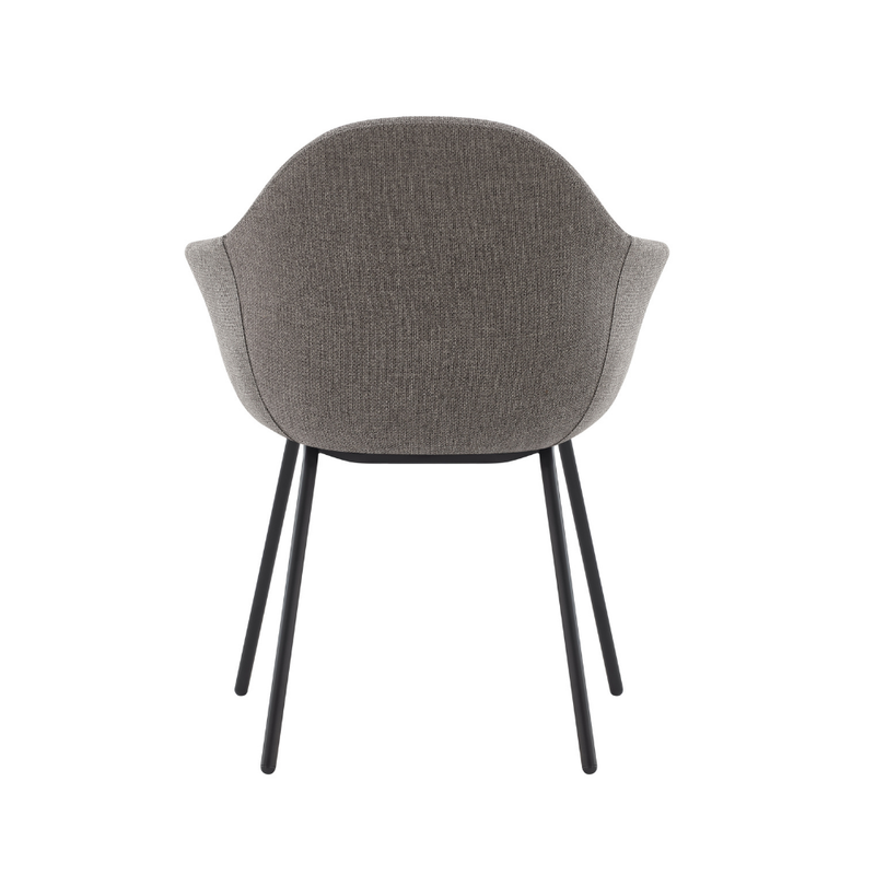 Sillón Alassia 4 patas negra