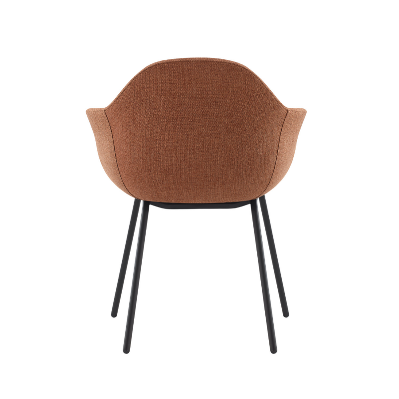 Sillón Alassia 4 patas negra