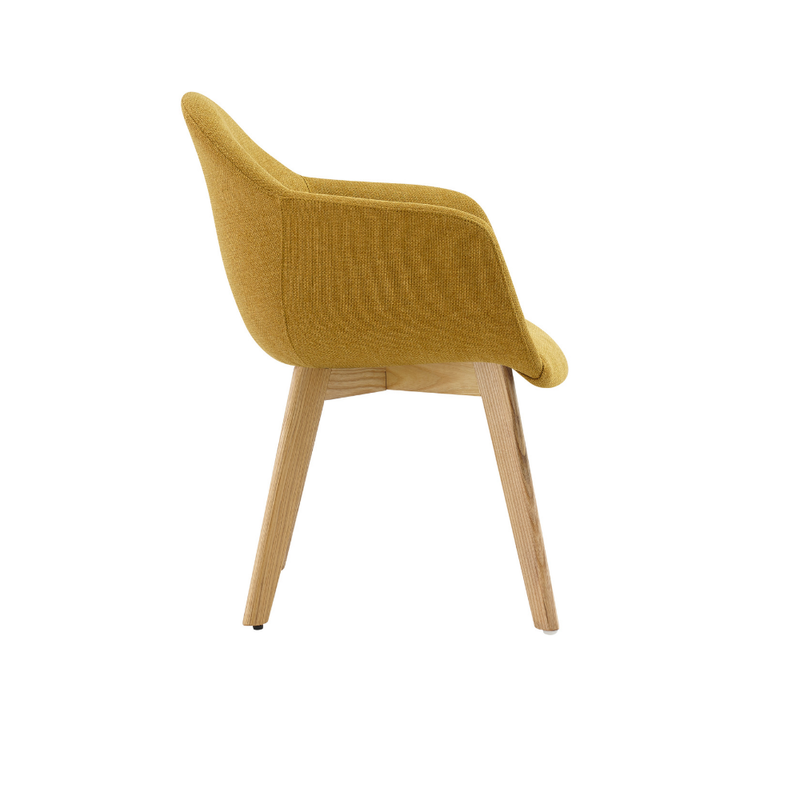 Sillón Julieta pata madera
