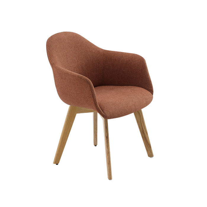 Sillón Julieta pata madera