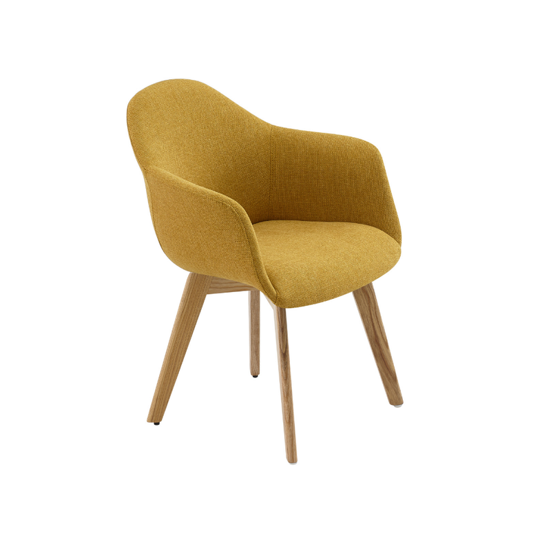 Sillón Julieta pata madera
