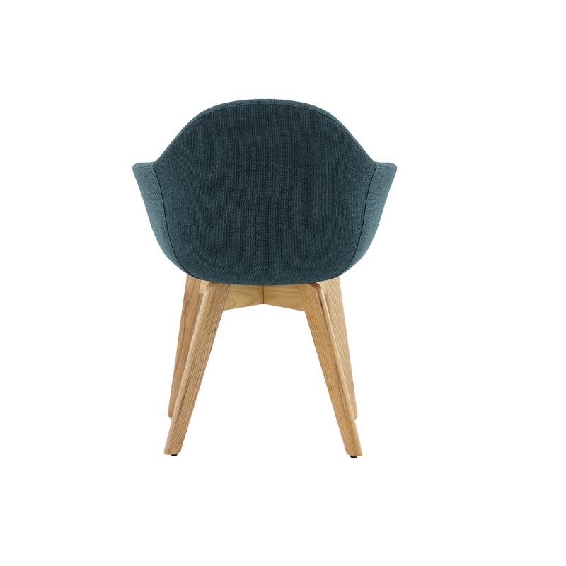 Sillón Julieta pata madera