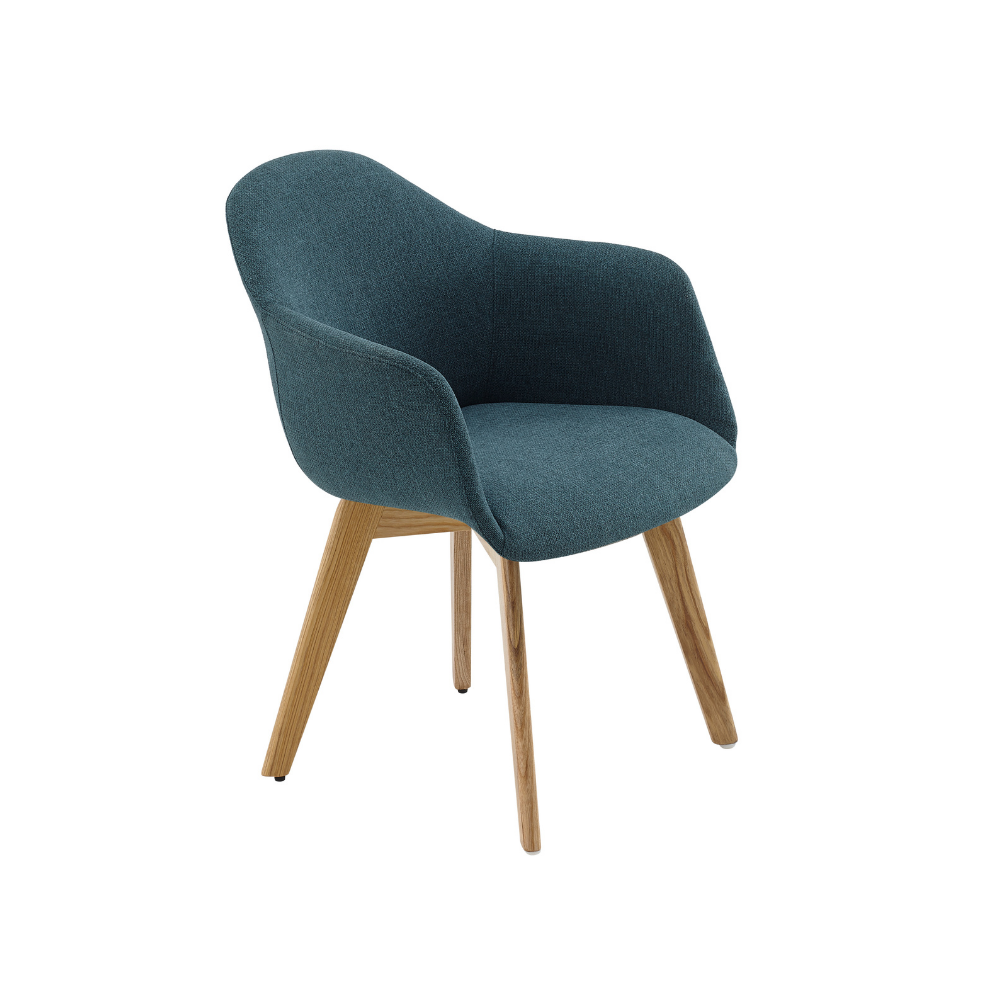 Sillón Julieta pata madera