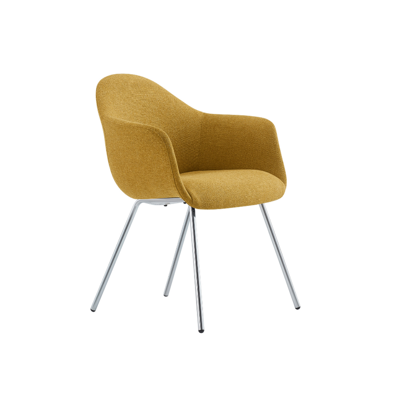 Sillón Julieta patas cromo