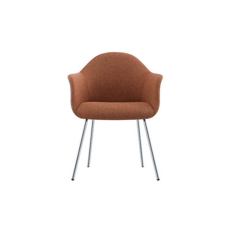 Sillón Julieta patas cromo