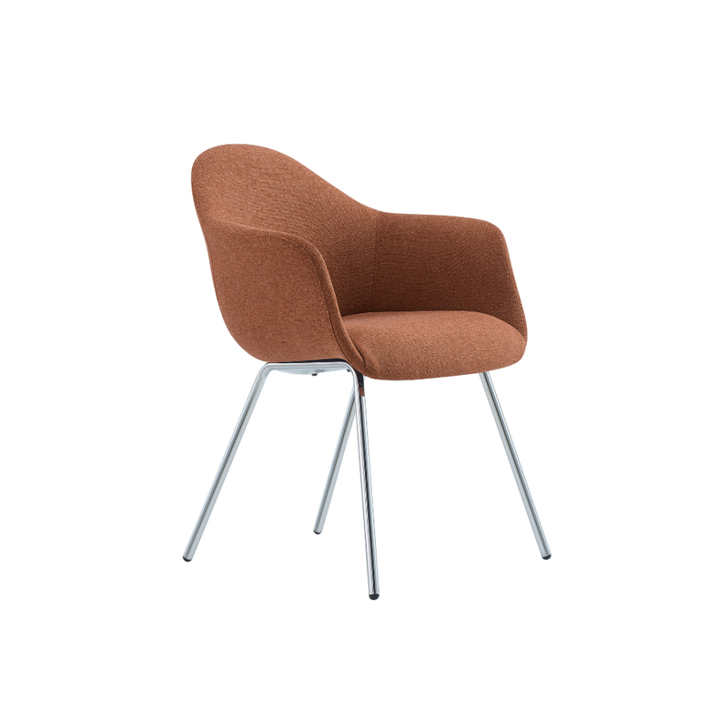 Sillón Julieta patas cromo