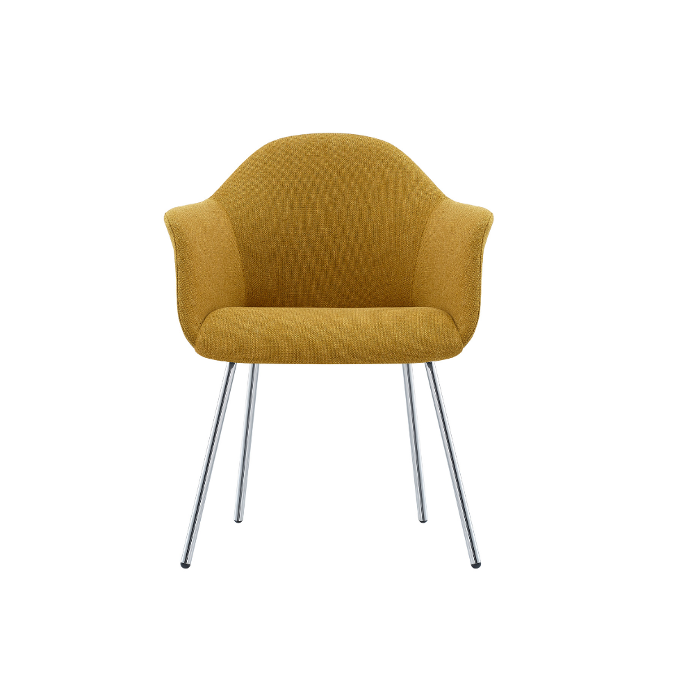 Sillón Julieta patas cromo