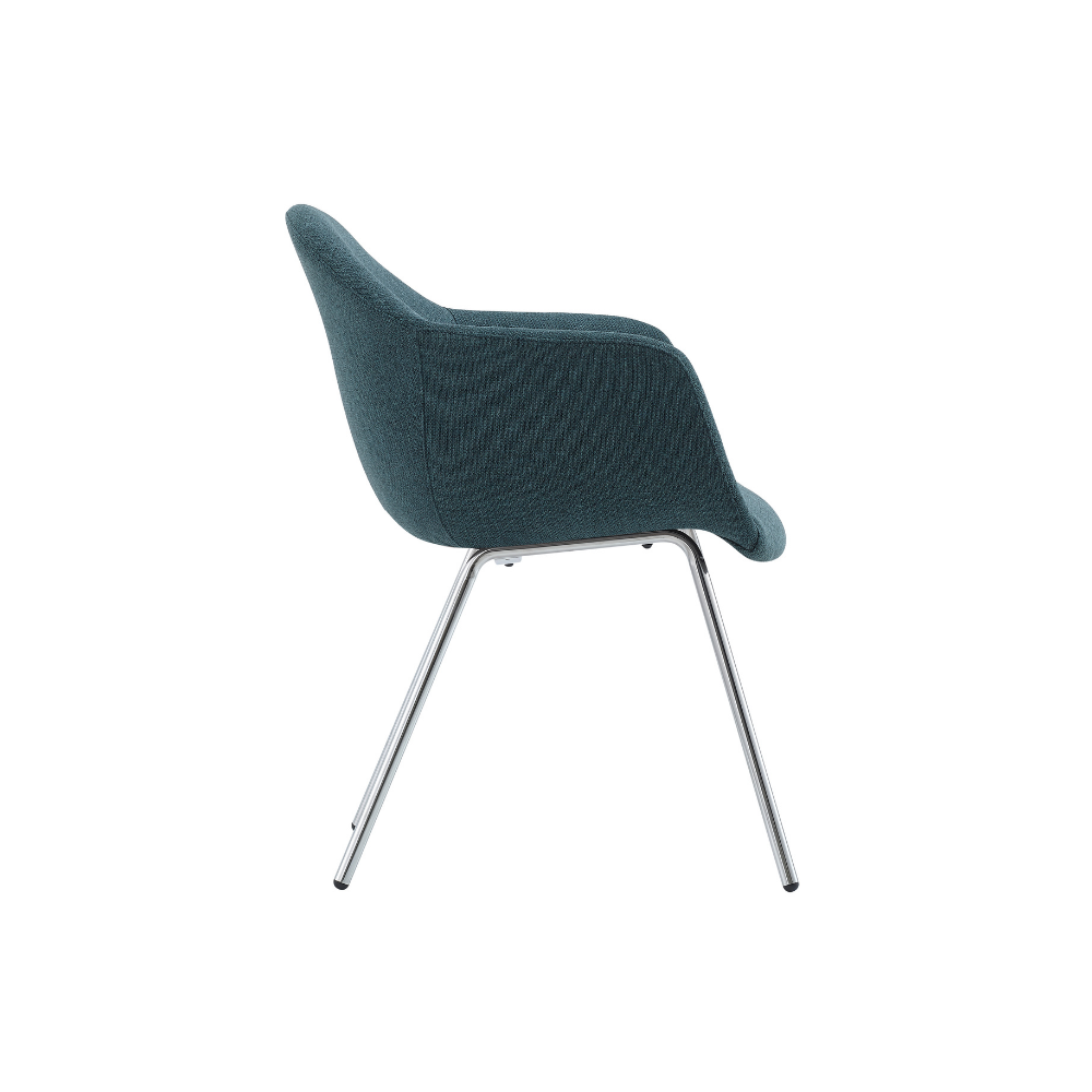 Sillón Julieta patas cromo