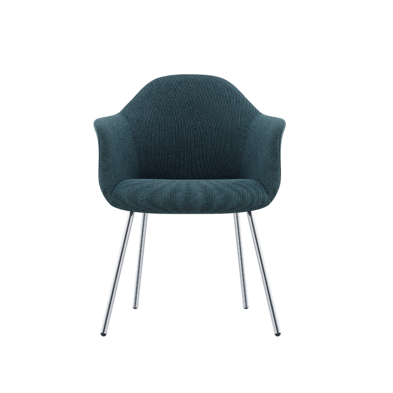Sillón Julieta patas cromo