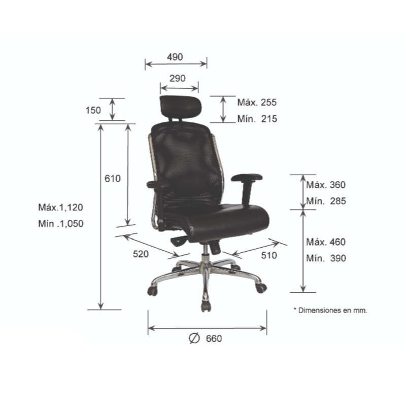 Sillón Croma Cabecera